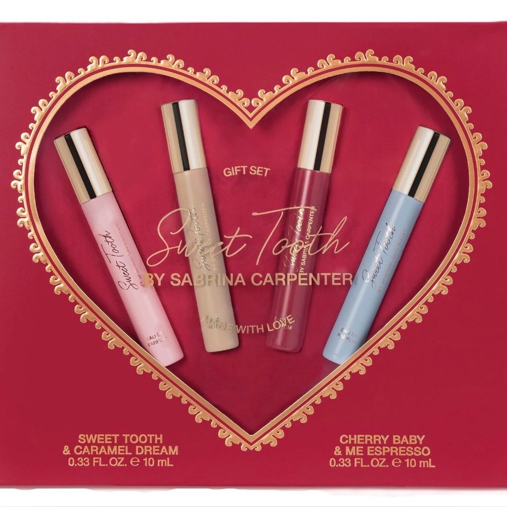 Sweet Tooth travel Quatro Eau De Parfum perfume Giftset Set by Sabrina Carpenter - Picture 3 of 6